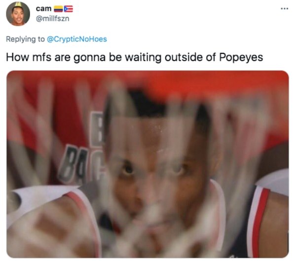 Popeyes Nuggets Memes