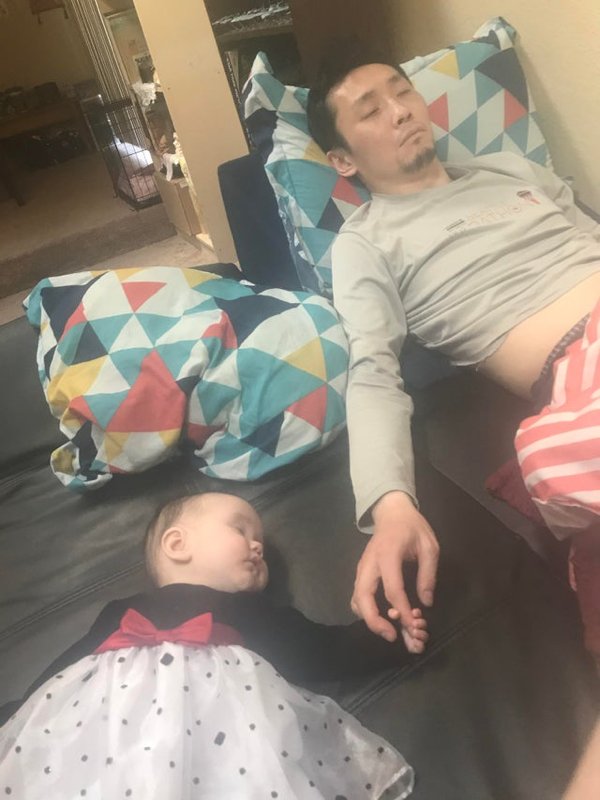Kids Sleep In Different Places And Positions
