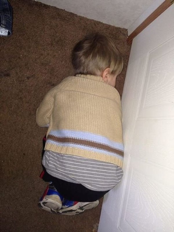 Kids Sleep In Different Places And Positions