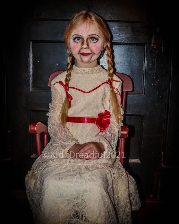 Horror Movies Cosplay By 7-Year-Old Girl