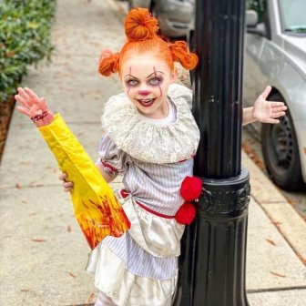 Horror Movies Cosplay By 7-Year-Old Girl