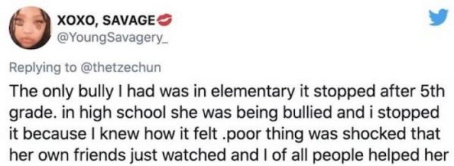 People Tell Where Are Their School Bullies Now