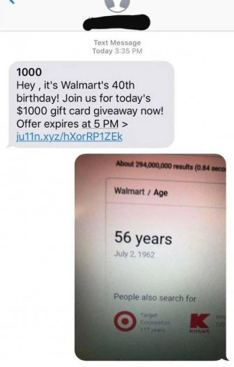 Scammers Texts