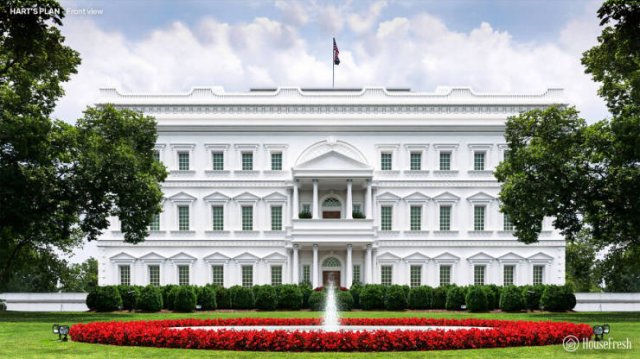 Rejected White House Design Plans
