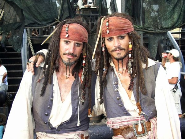 Actors And Their Stunt Doubles, part 3