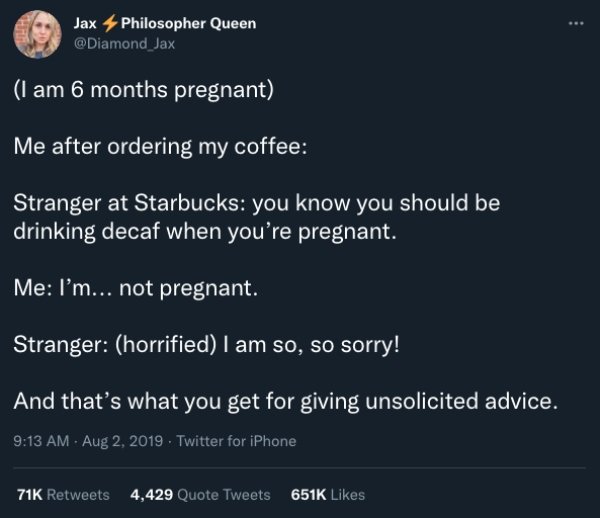 Tweets About Pregnancy