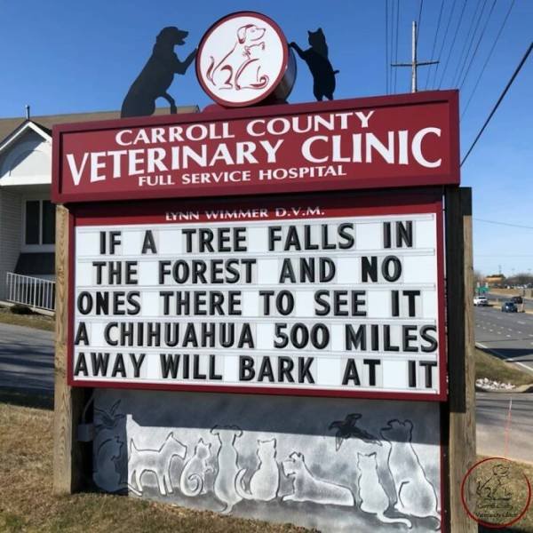 The Carroll County Veterinary Clinic Signs | Others