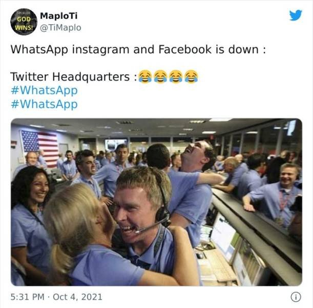 Facebook And Instagram Down Humor
