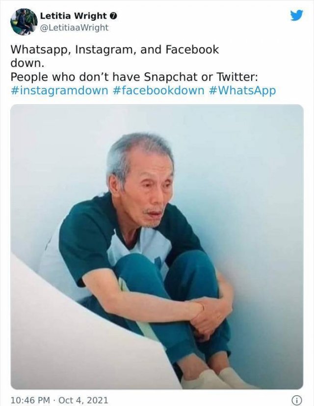 Facebook And Instagram Down Humor