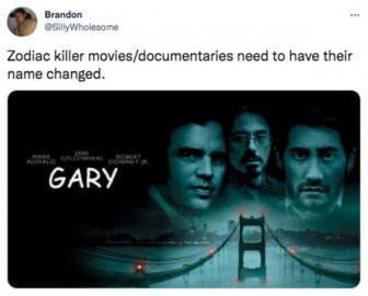 'Zodiac' Killer Being Identified Humor