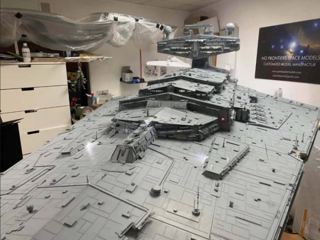 This Guy Created Star Wars Destroyer Prototype In His Garage