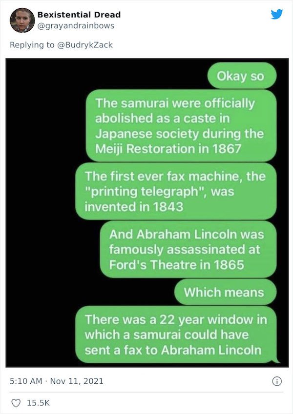 Historical Facts, part 7