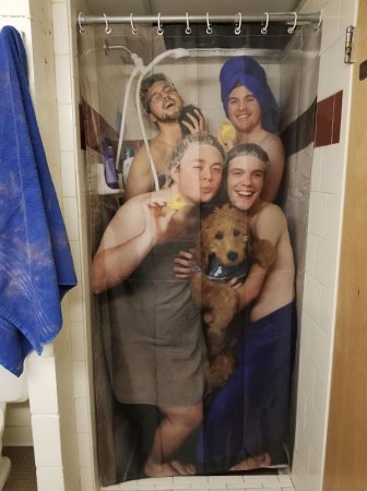 Funny Shower Curtains