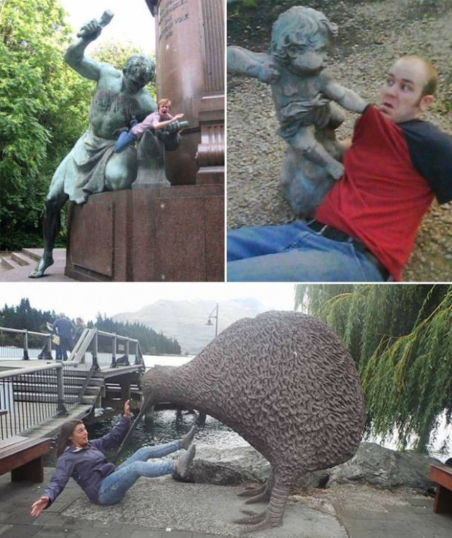 Statues That Attack People