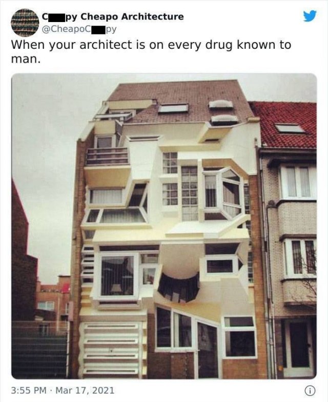 Weird Architecture, part 3