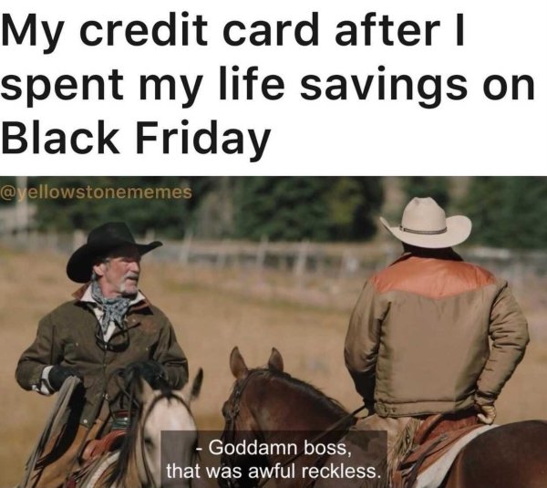 Black Friday Memes, part 2