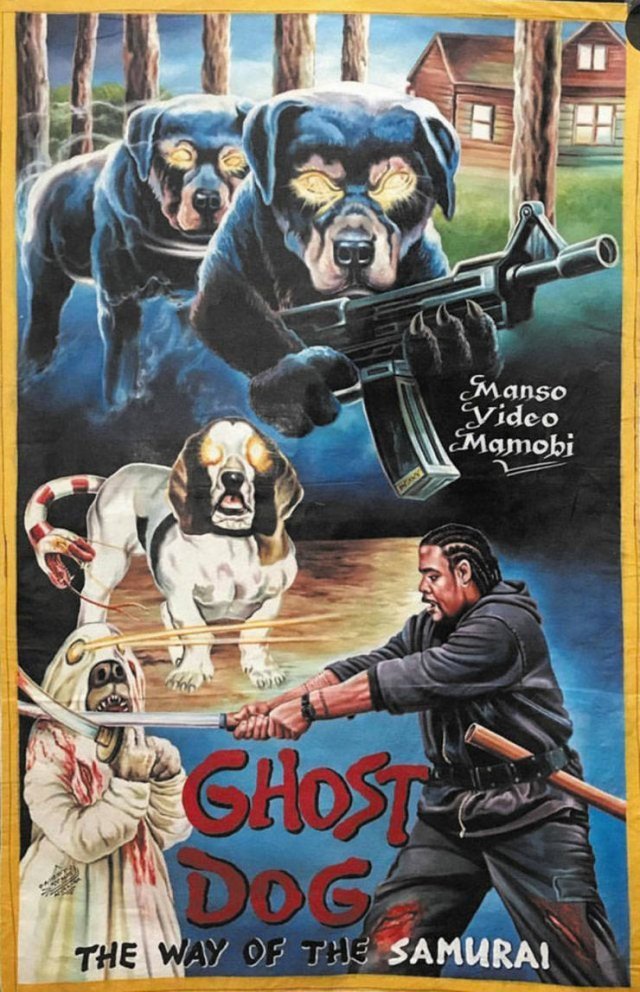 Weird African Hand-Painted Movie Posters