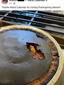 A Story About Burnt Pie And A 'Ruined Thanksgiving Dessert'