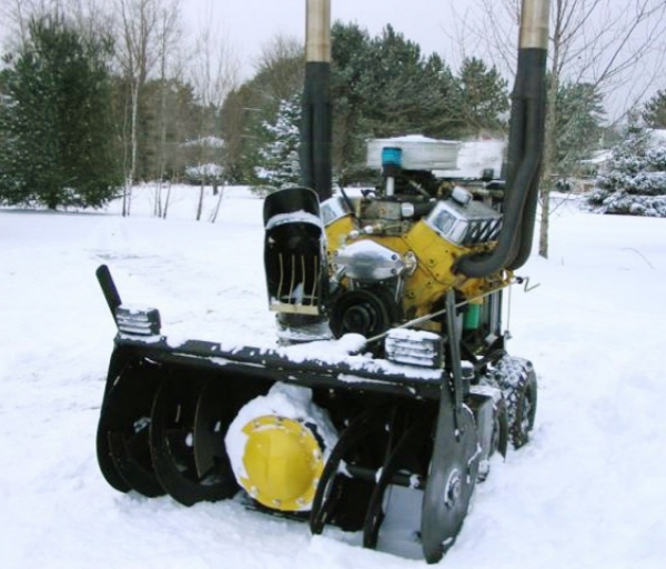 Redneck Snow Plows