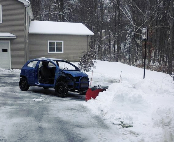 Redneck Snow Plows