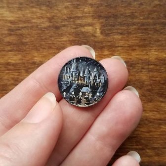 Tiny Coin Paintings