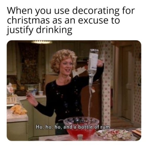 Alcohol Christmas Humor