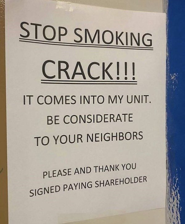 Crazy Neighbors Messages