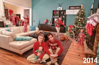 This Family Creates Christmas Card Every Year