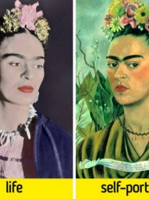 Famous Painters: In Real Life And In Their Self-Portraits