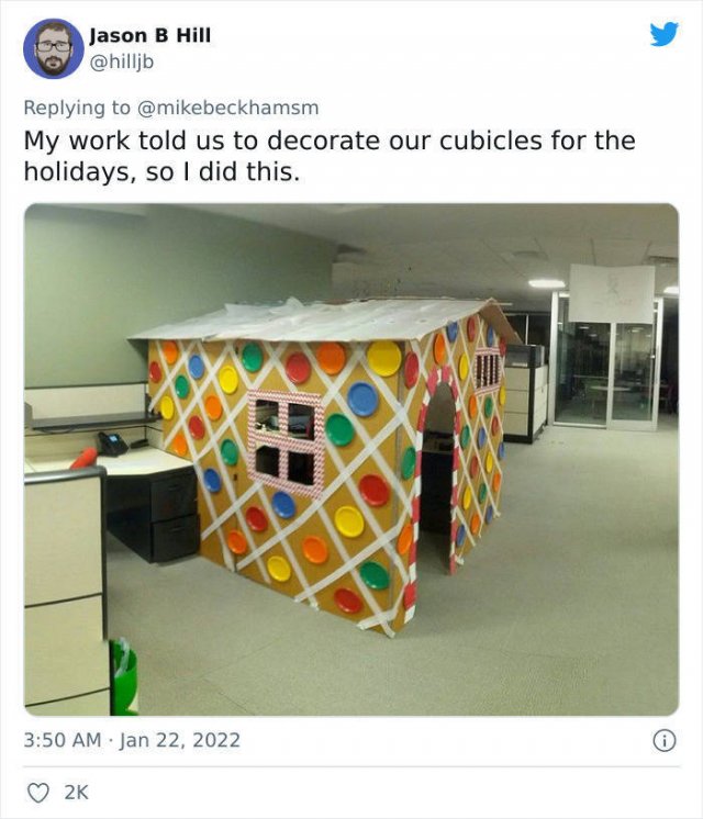 Handmade Office Cubicles