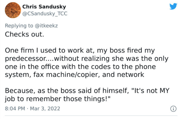 Stories About Bosses