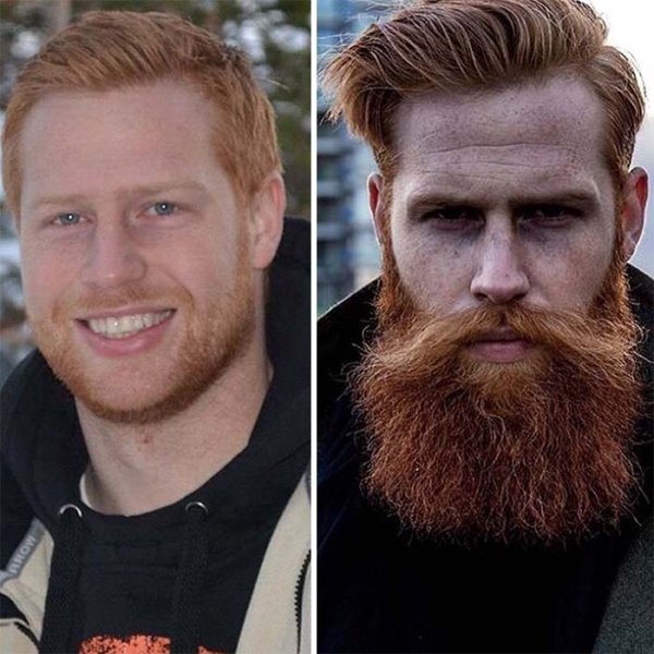 Men After Shaving