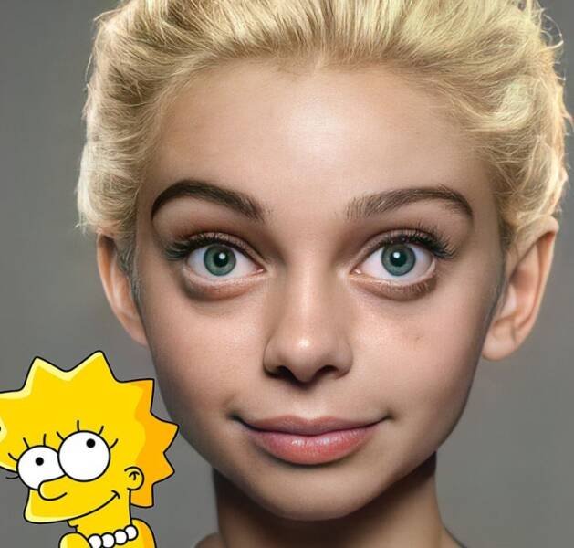 Cartoon Characters In Real Life, part 2