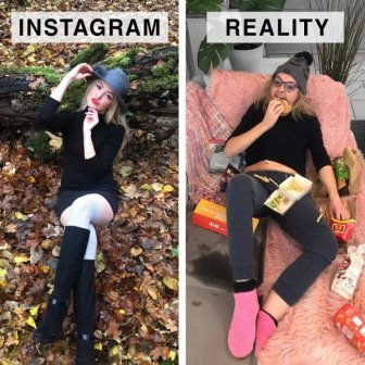 Instagram Against Reality