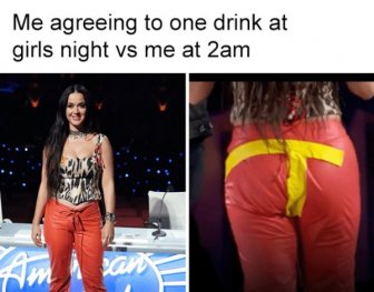 Memes About Katy Perry Ripping Pants At Show ''American Idol''