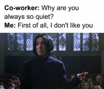 Memes For Introverts