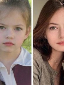 Famous Kids Then And Now