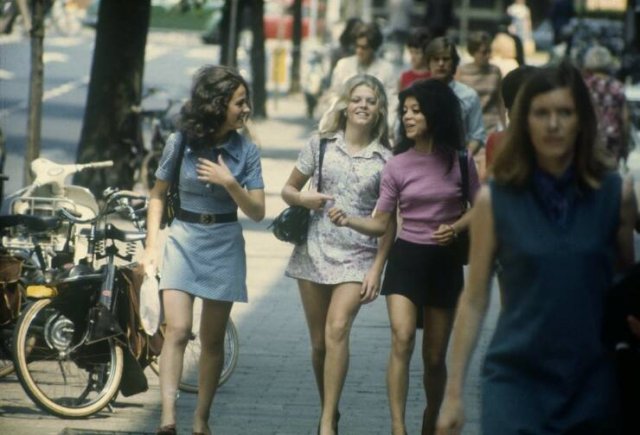 Amsterdam’s Streets In 70's