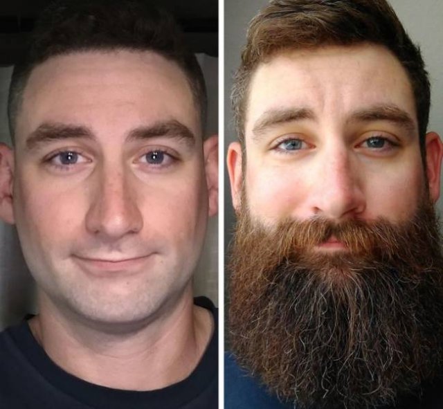 With And Without Beard, part 4