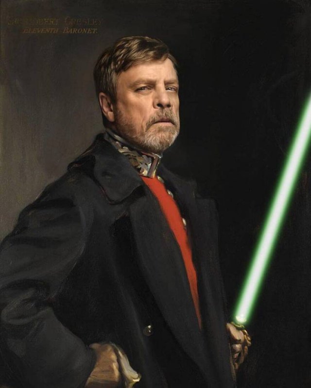 Modern Celebrities In Classic Paintings, part 2
