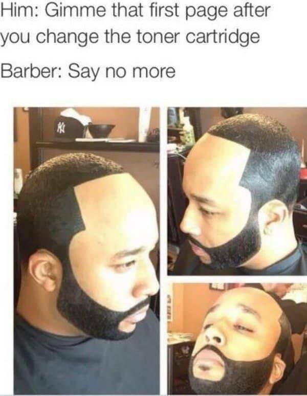 Funny Haircuts And Beards 4 