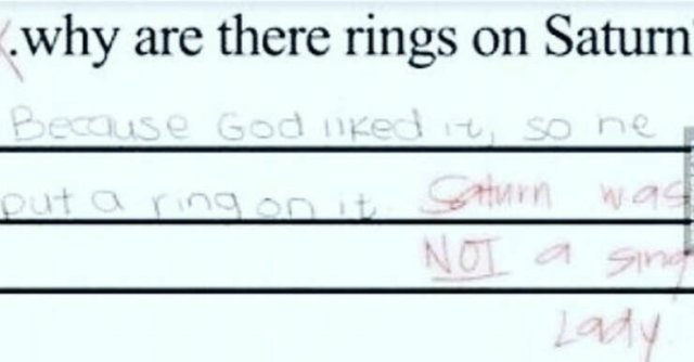 Funny Kids Answers