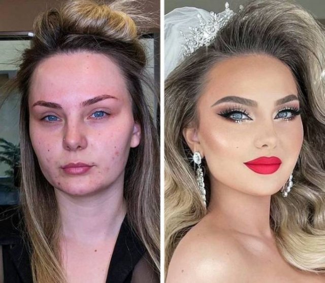 With And Without Makeup, part 5