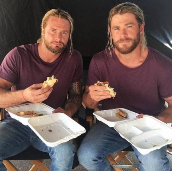 ''Marvel'' Actors And Actresses With Their Stunt Doubles
