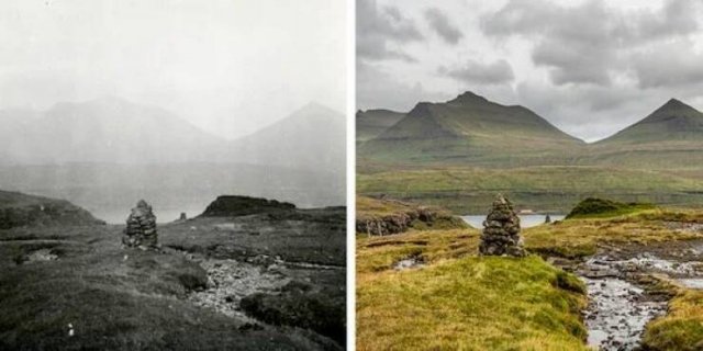 Interesting Places Then And Now