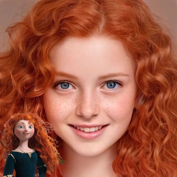 Popular Cartoon Characters In Real Life