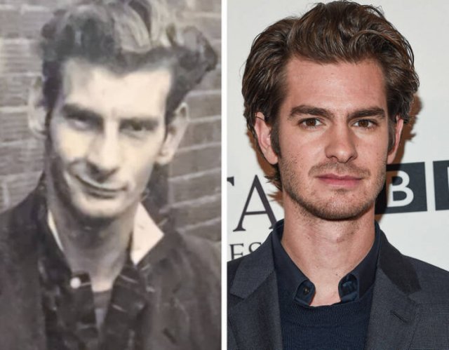 Celebrities Doppelgangers From The Past , part 2