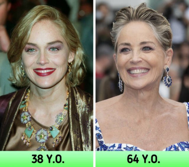 Famous Women Then And Now, part 4
