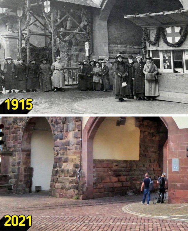 Famous Places In The Past And Now, part 2