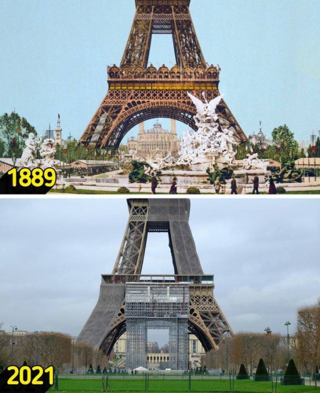 Famous Places In The Past And Now, part 2